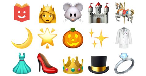 cinderella emojis.